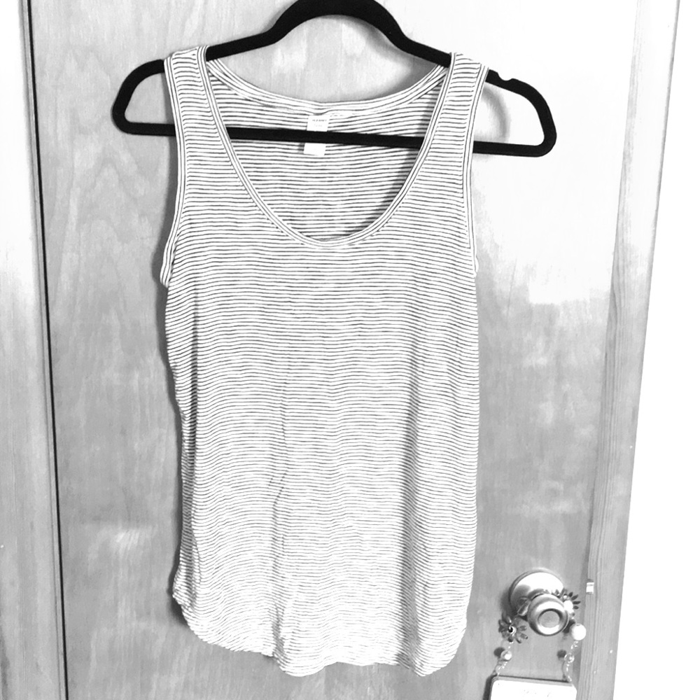 Old Navy Luxe (flattering) top!